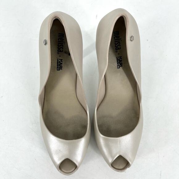 Karl Lagerfeld Melissa pearl heels‎ (8) - Picture 8 of 9